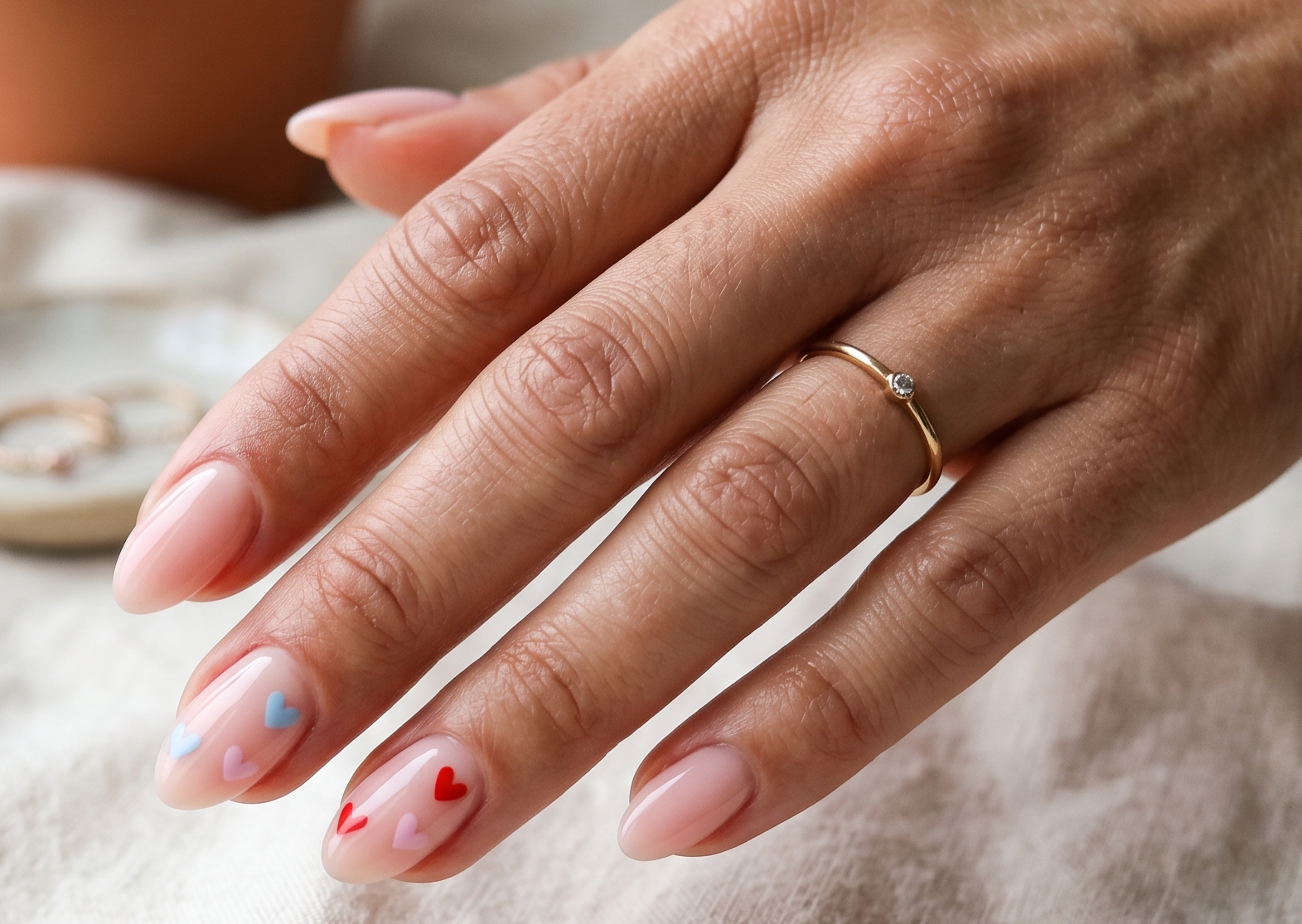Rosa French Tips